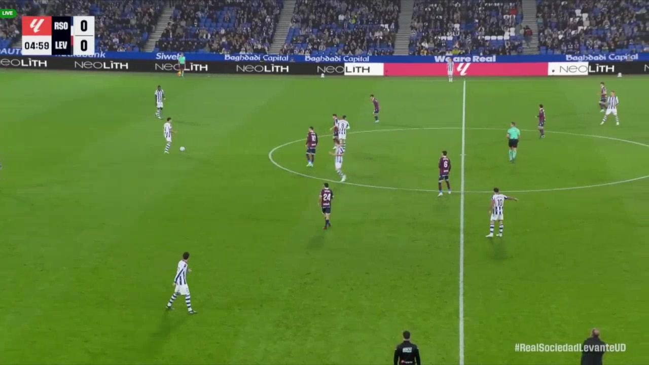 Real Sociedad 1-0 Levante — Orri Oskarsson 6'