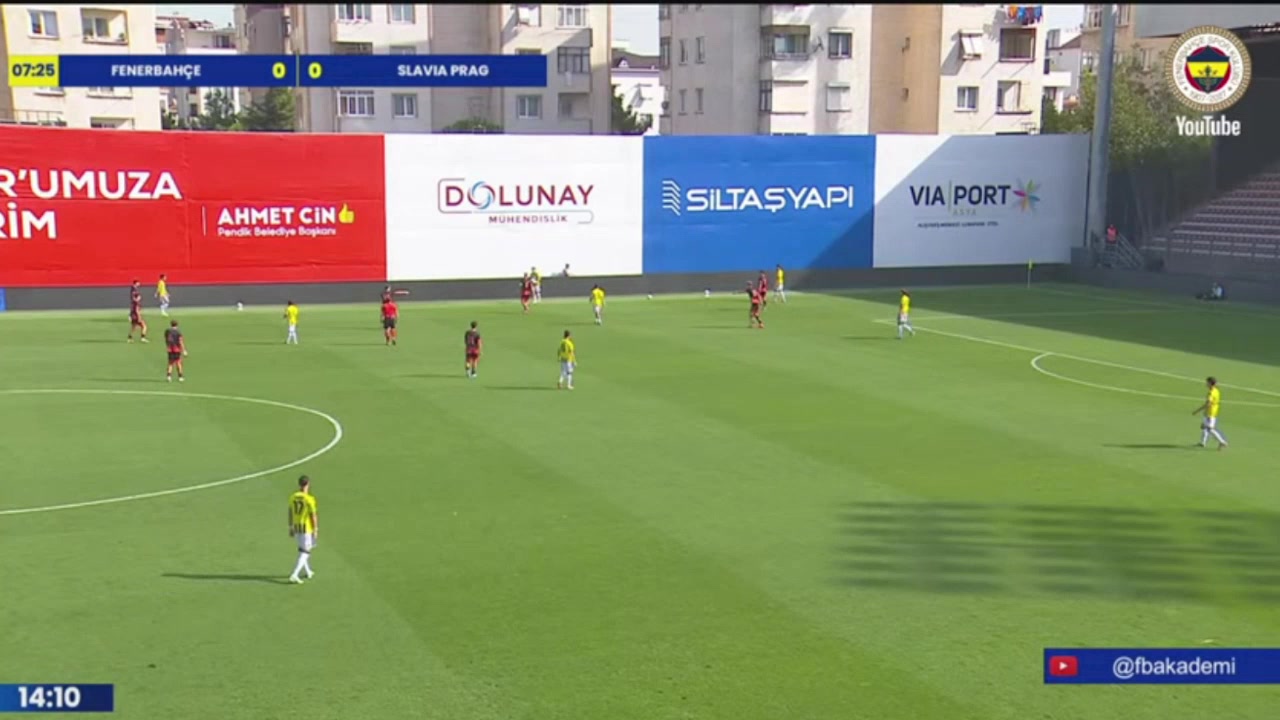 Fenerbahçe 1-0 Slavia Prague — Alaettin Ekici 8'