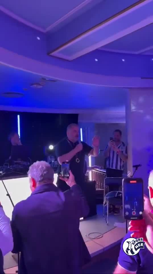 A classy tribute from Ange Postecoglou to the families of the Tottenham Hotspur players after winning the Europa League, what a proud moment