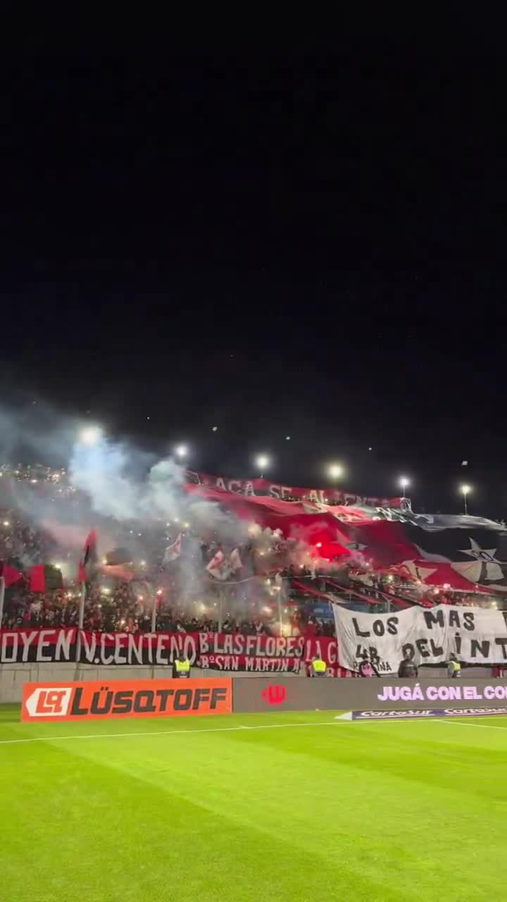 Impressive welcome from the Newell’s fans in the Argentine Cup