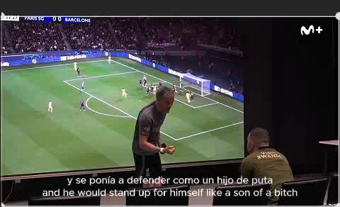 Throwback to Luis Enrique's 1-on-1 tactical analysis session with Kylian Mbappé...