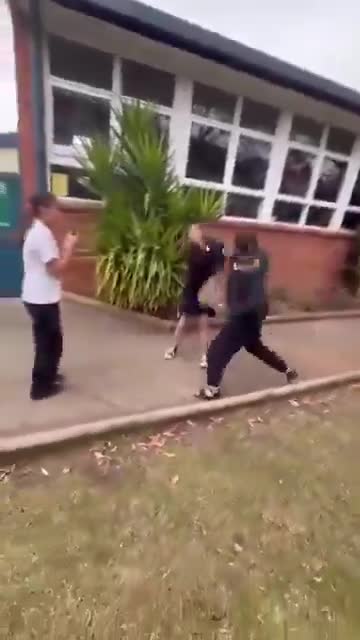 He tried to show off infront his friends sneaking the first hit too  but got packed up by a girl