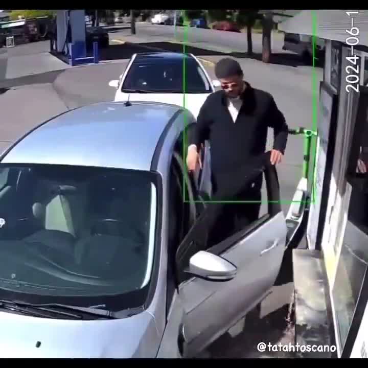 Never mess with a woman!