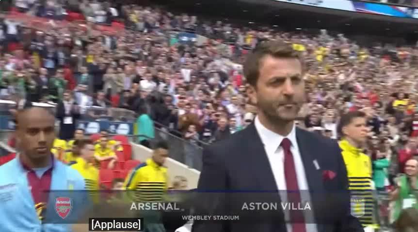 10 years ago today, FA Cup final  Arsenal vs Aston Villa