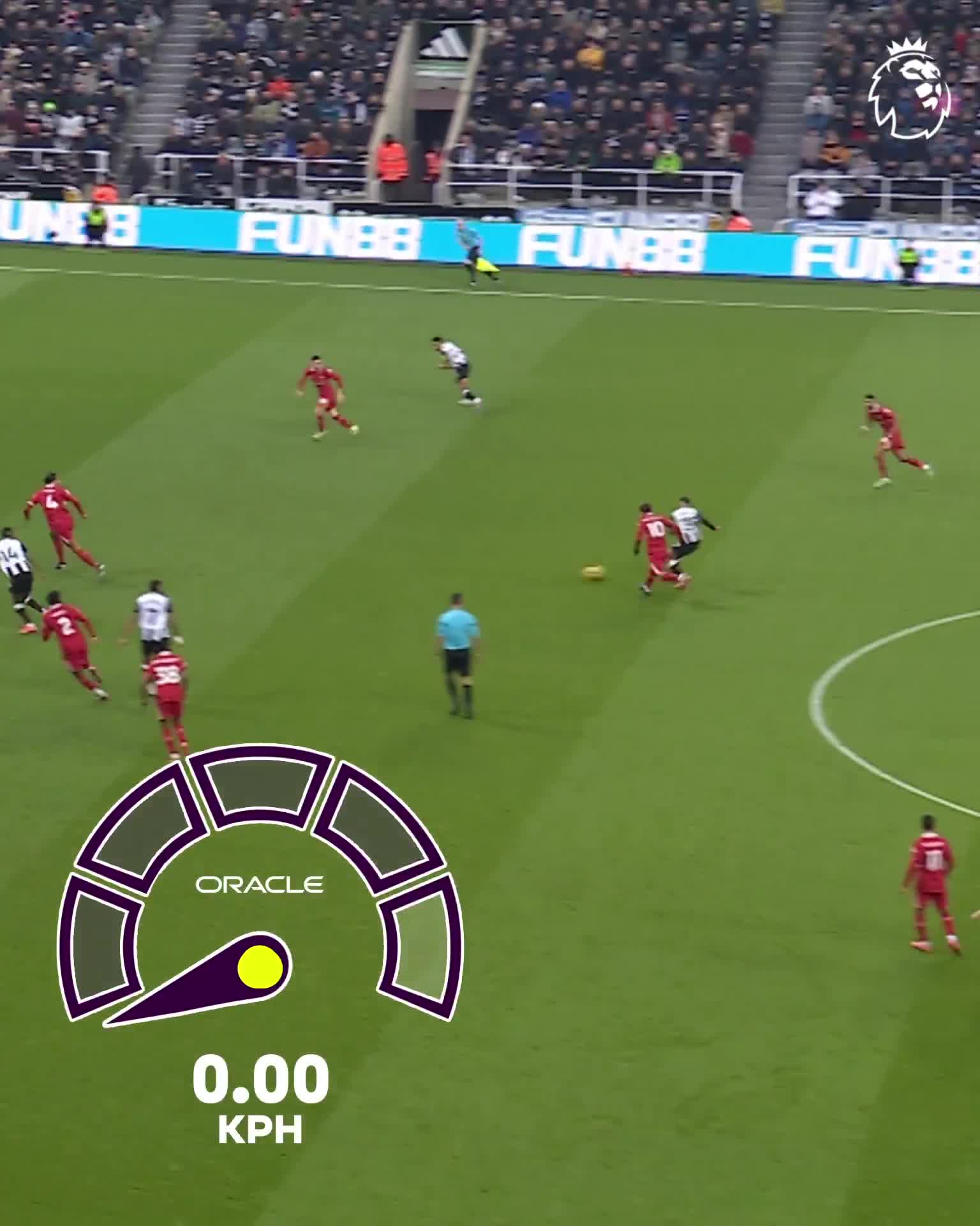 Alexander Isak's goal against Liverpool was voted the most powerful goal
