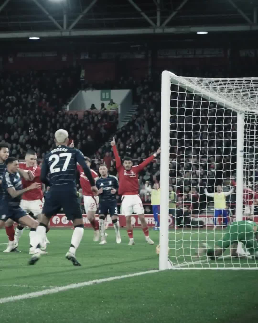 This save by Emiliano Martínez for Aston Villa against Nottingham Forest has been named as the Premier League Save of the Season