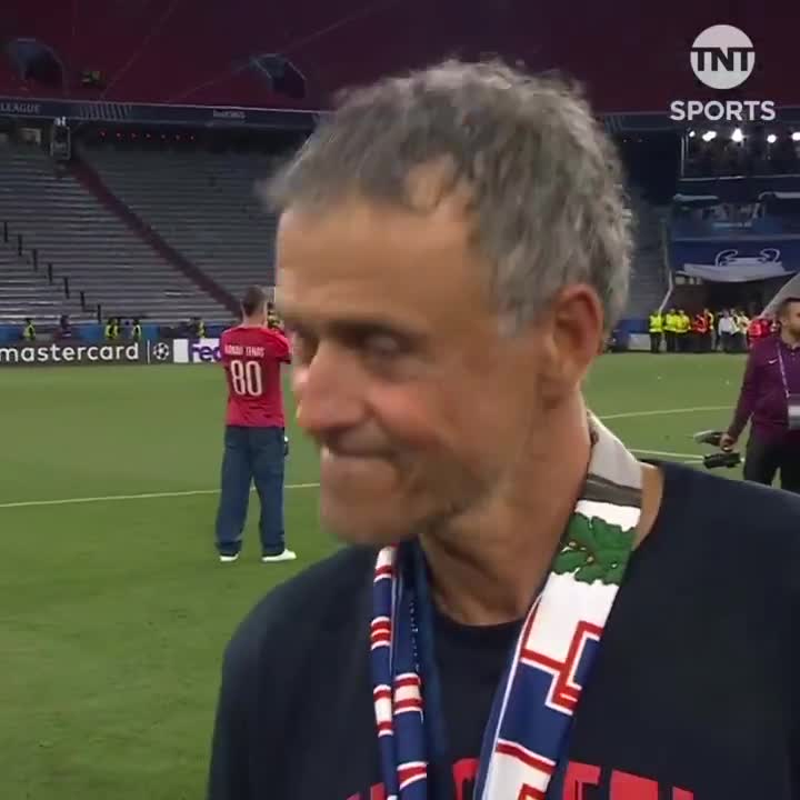 Beautiful words from PSG manager, Luis Enrique