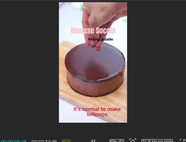 Chocolate mousse cake recipe