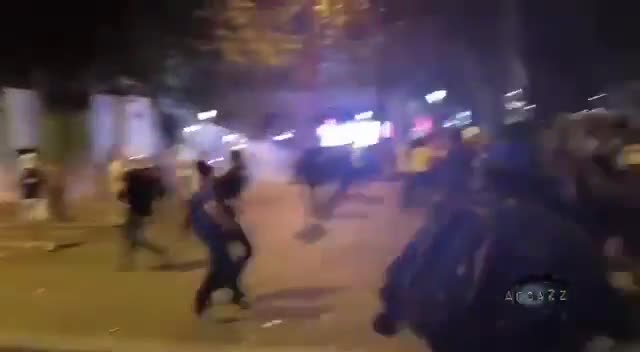 Following the victory of French PSG in the Champions League, celebrations in Paris, as expected , quickly turned into riots