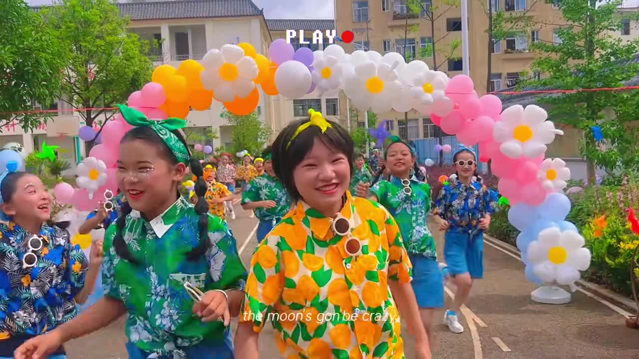 The atmosphere of International Children's Day is absolutely palpable!
