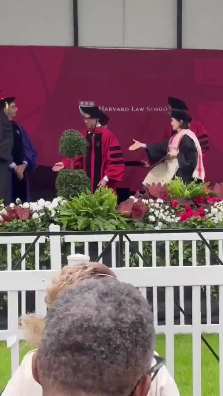 Scenes at Harvard Law School's graduation ceremony (2)