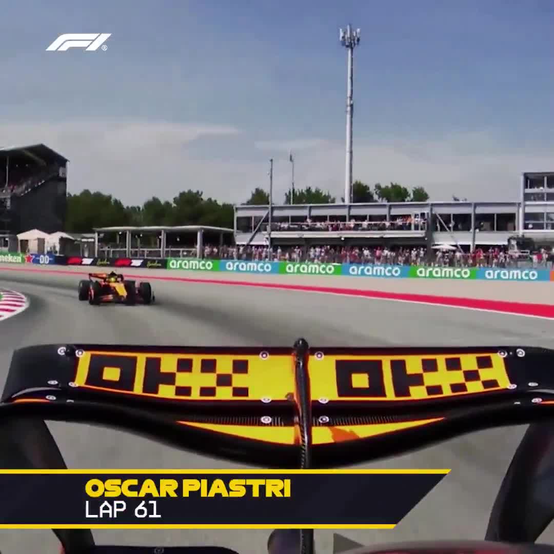Oscar Piastri clinches the DHL Motorsports Fastest Lap from the Spanish Grand Prix