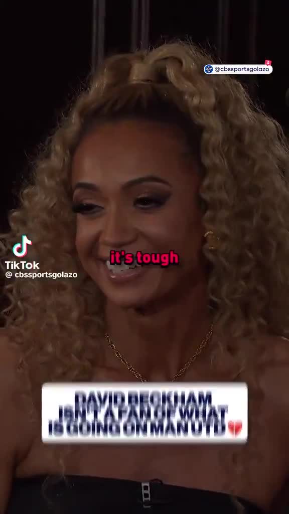 David Beckham with a strong message to some of the Manchester United players.