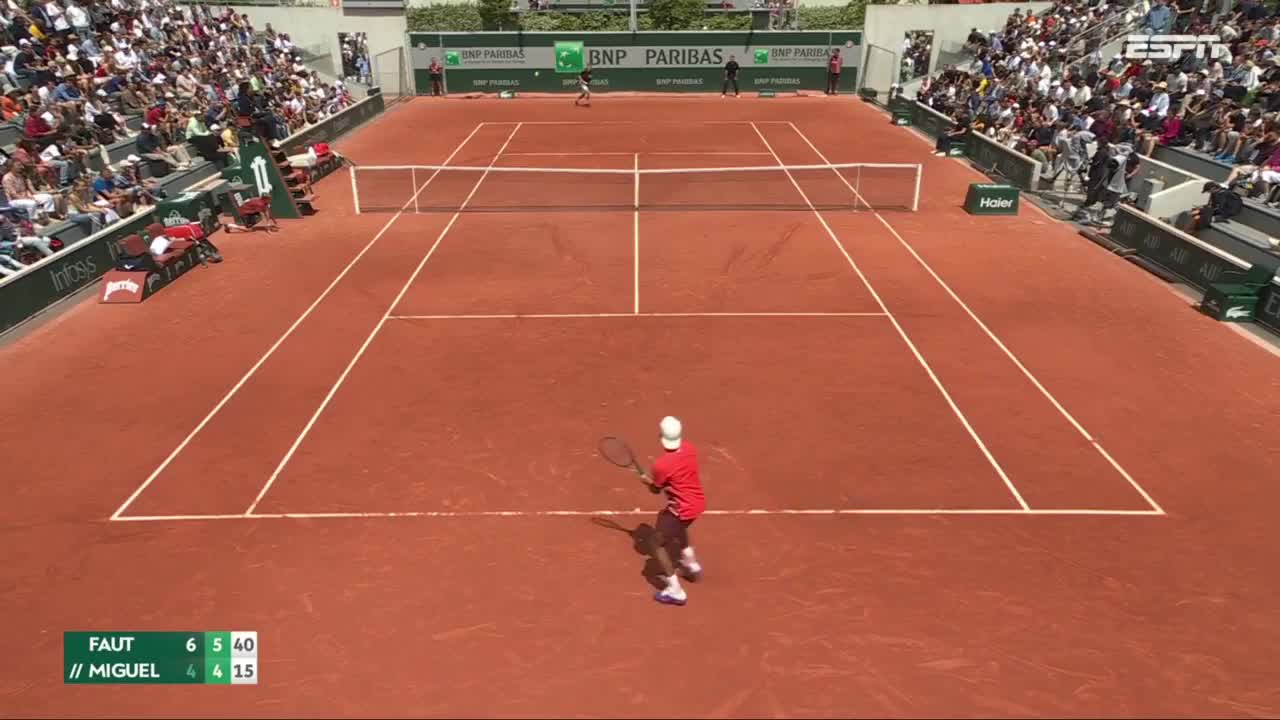Gutão exits early at Roland Garros Junior