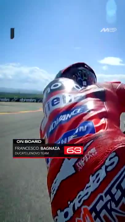 Best onboard bettles Bagnaia vs Marquez - Aragon 2021