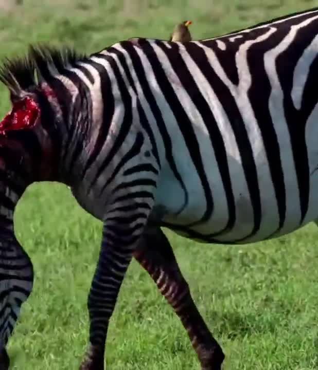 Nature doesn’t stop — even when a third of your neck is torn open