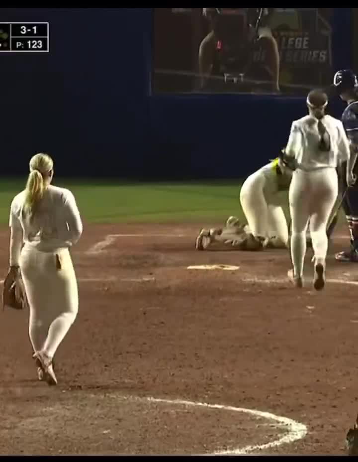 Perfect catch ruined by flying dirt, talk about bad luck