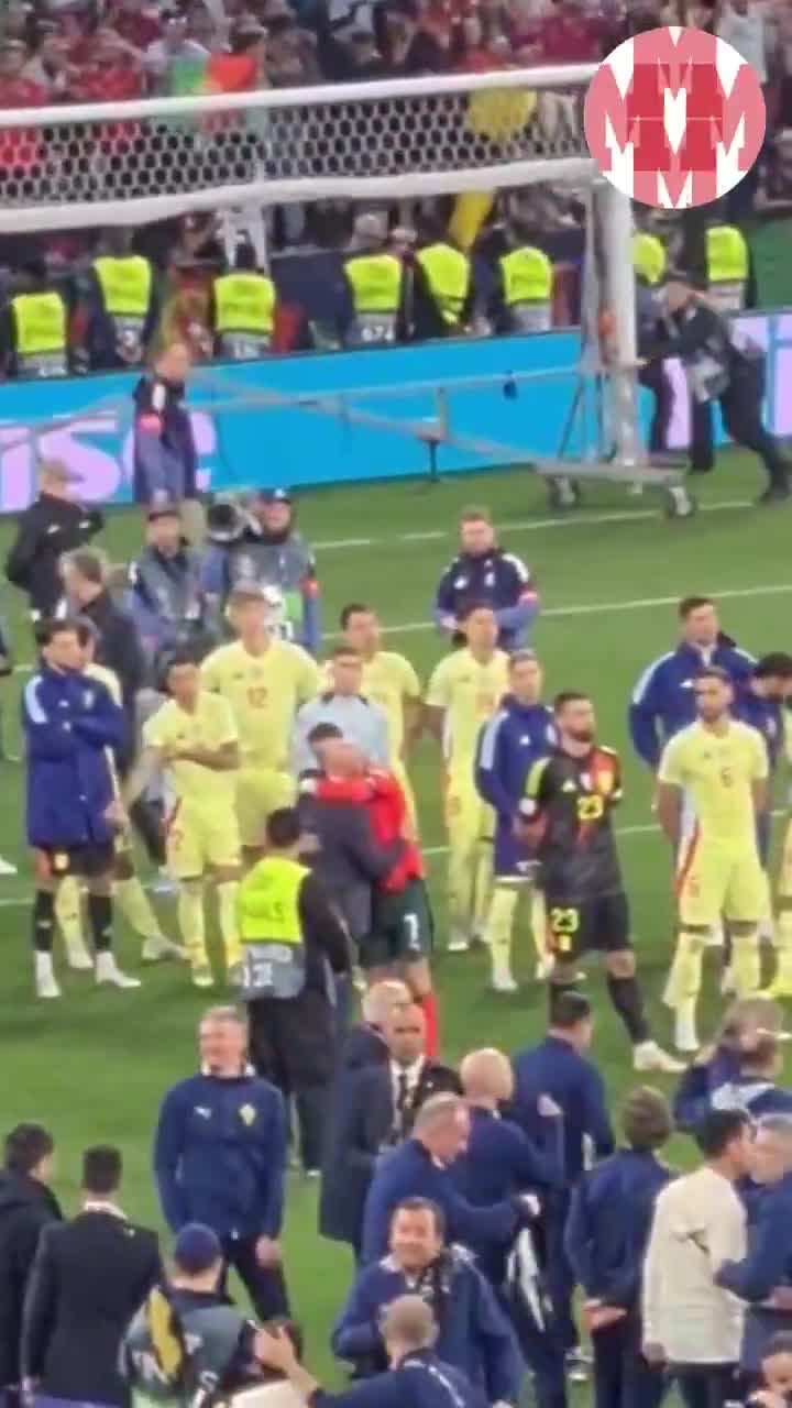 Luis de la Fuente’s act of sportsmanship with Cristiano Ronaldo