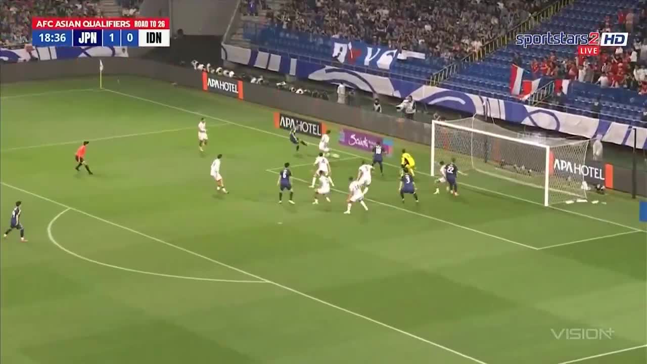 Japan [2]-0 Indonesia
