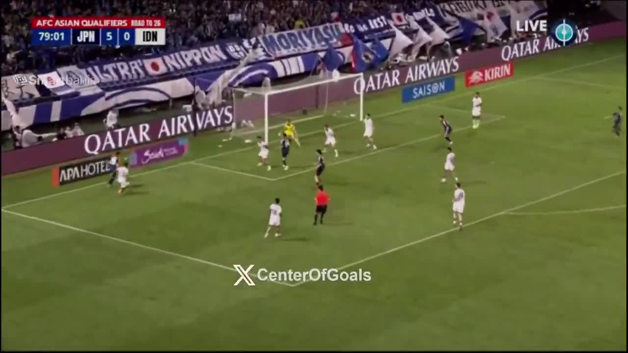 Japan [6]-0 Indonesia