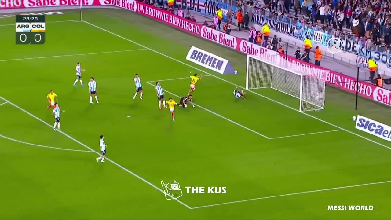 Argentina 0 - [1] Colombia