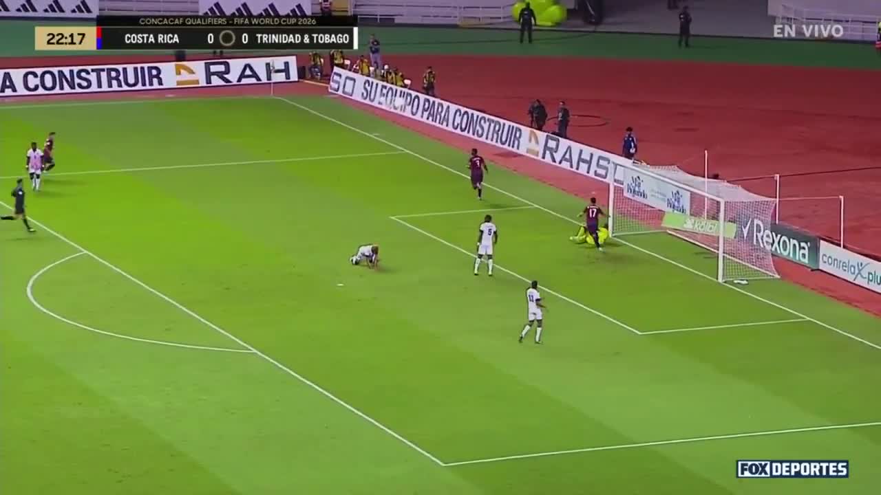 Costa Rica 1- 0Trinidad and Tobago