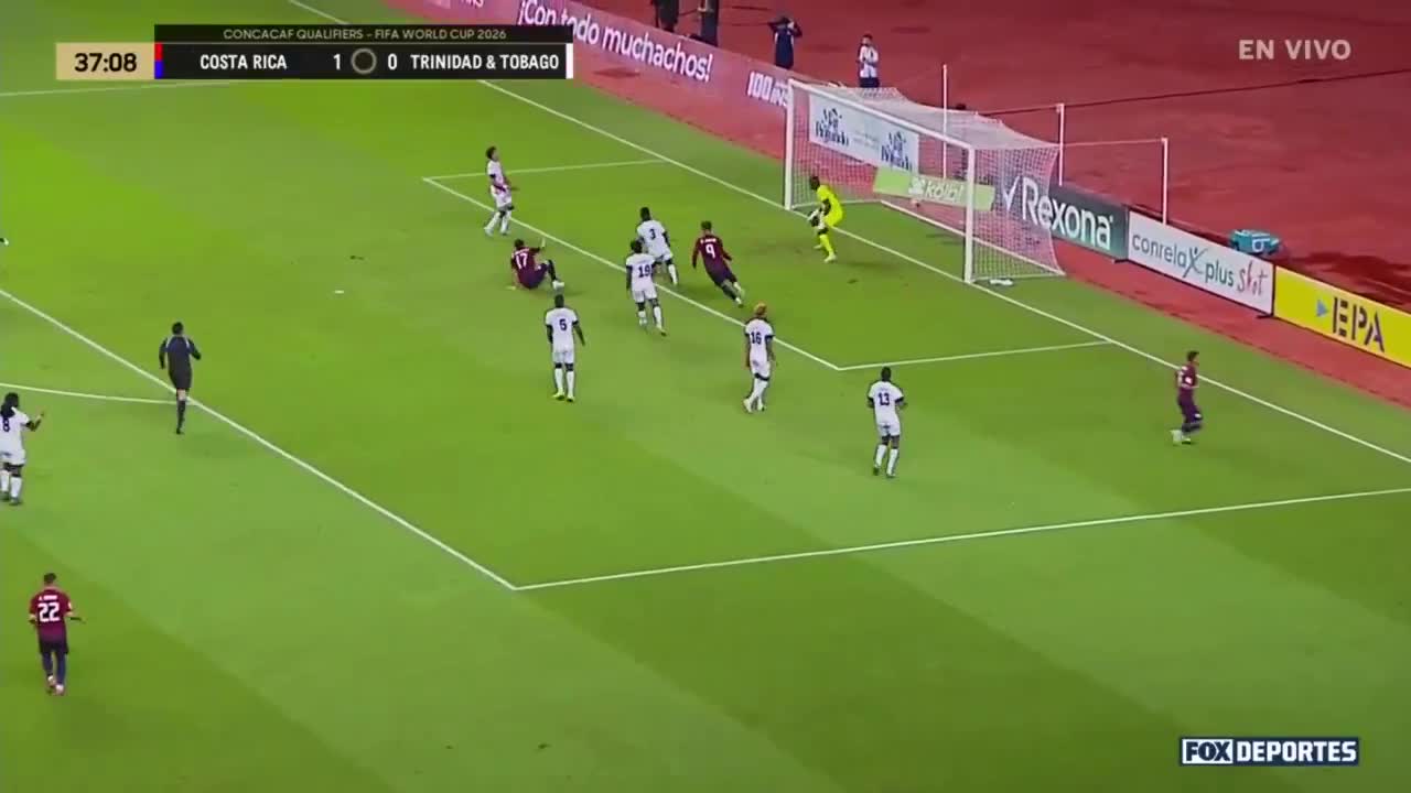 Costa Rica [2] -0 Trinidad and Tobago