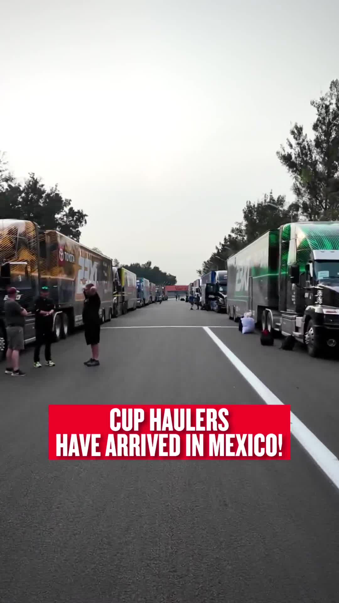 The excitement is building now! NASCARMexico