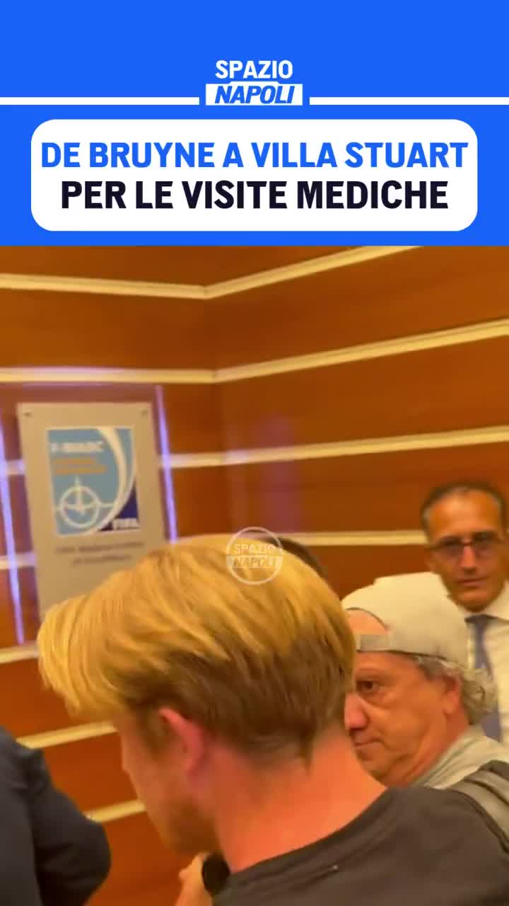 Kevin De Bruyne arrives at villa stuart for his medical examinations!