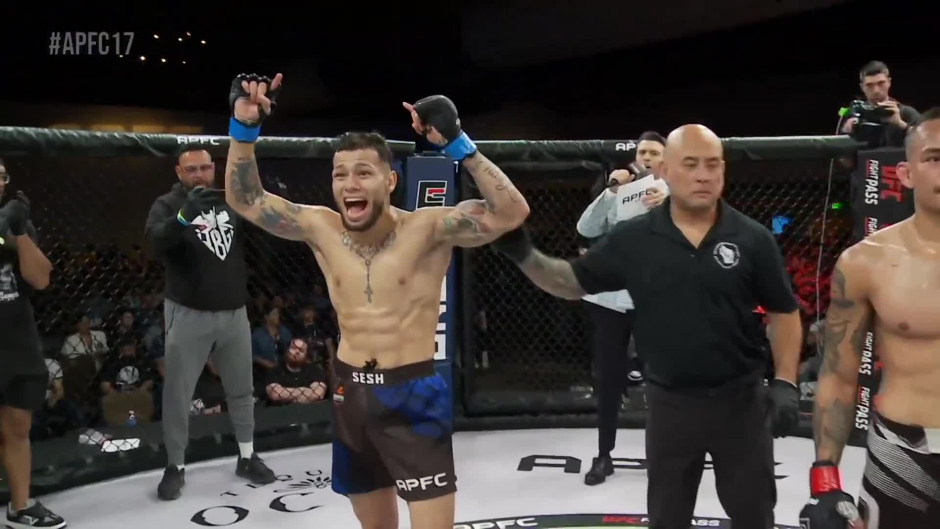 Lorenzo Trevino moves to 4-0 in the open...