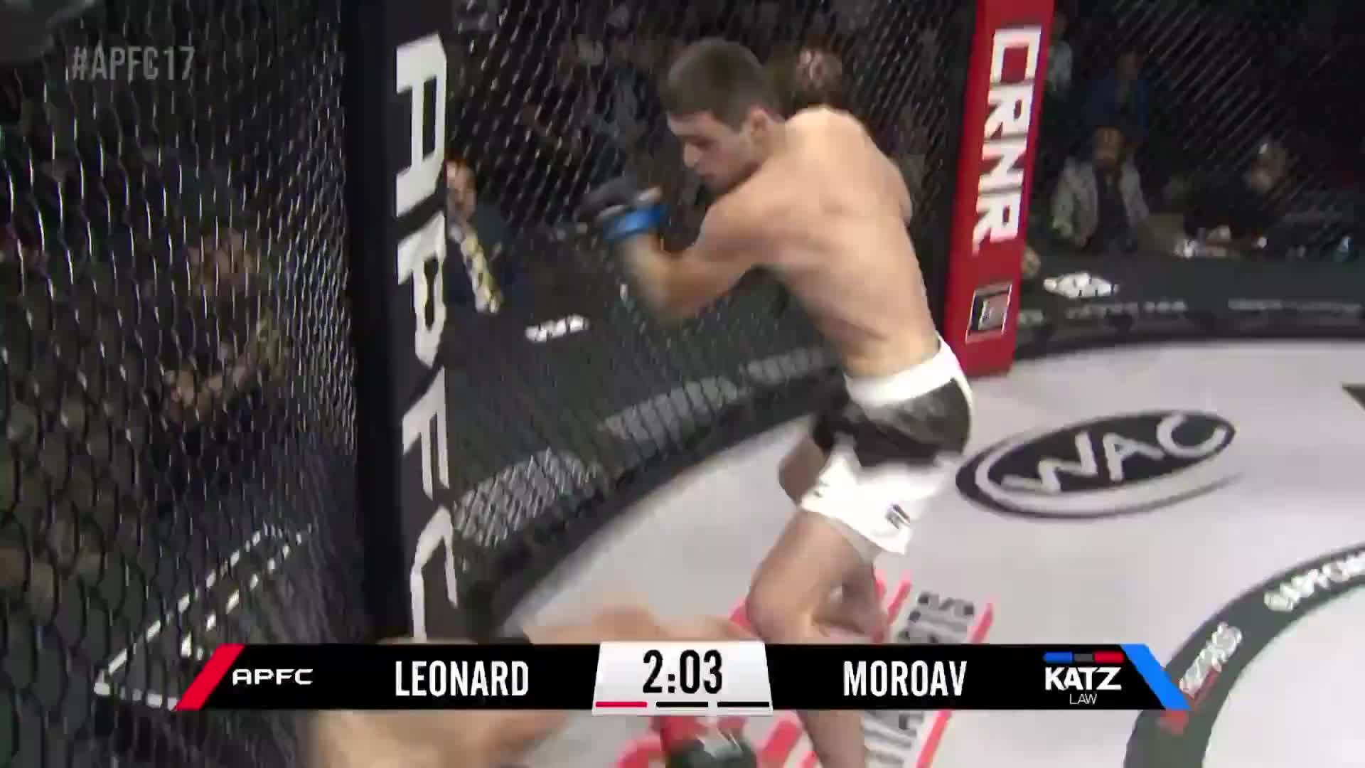 Khetag Moraov makes a STATEMENT in his p...