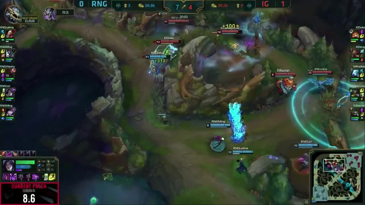 It was Uzis last recorded Pentakill in ...