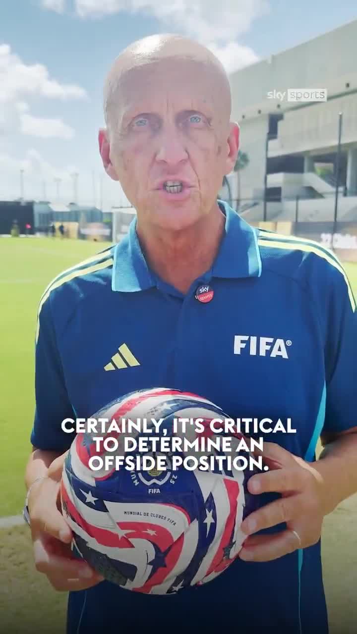 Legendary referee Pierluigi Collina explains how the Club World Cup ball will help the referees make better decisions