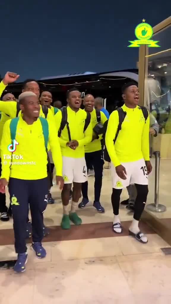 Mamelodi Sundowns make their Club World Cup debut and this is how they arrived at their hotel — full of singing, tradition