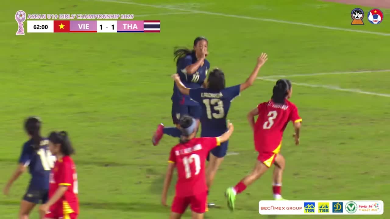 VÀ..OOOO!! U19 VIỆT NAM 1-2 U19 THÁI LAN!