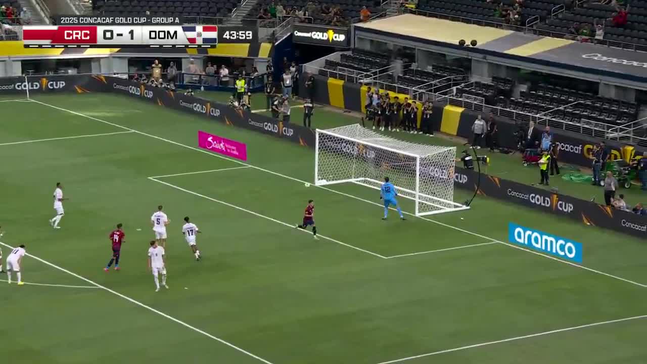 Costa Rica [1]-1 Dominican Republic -