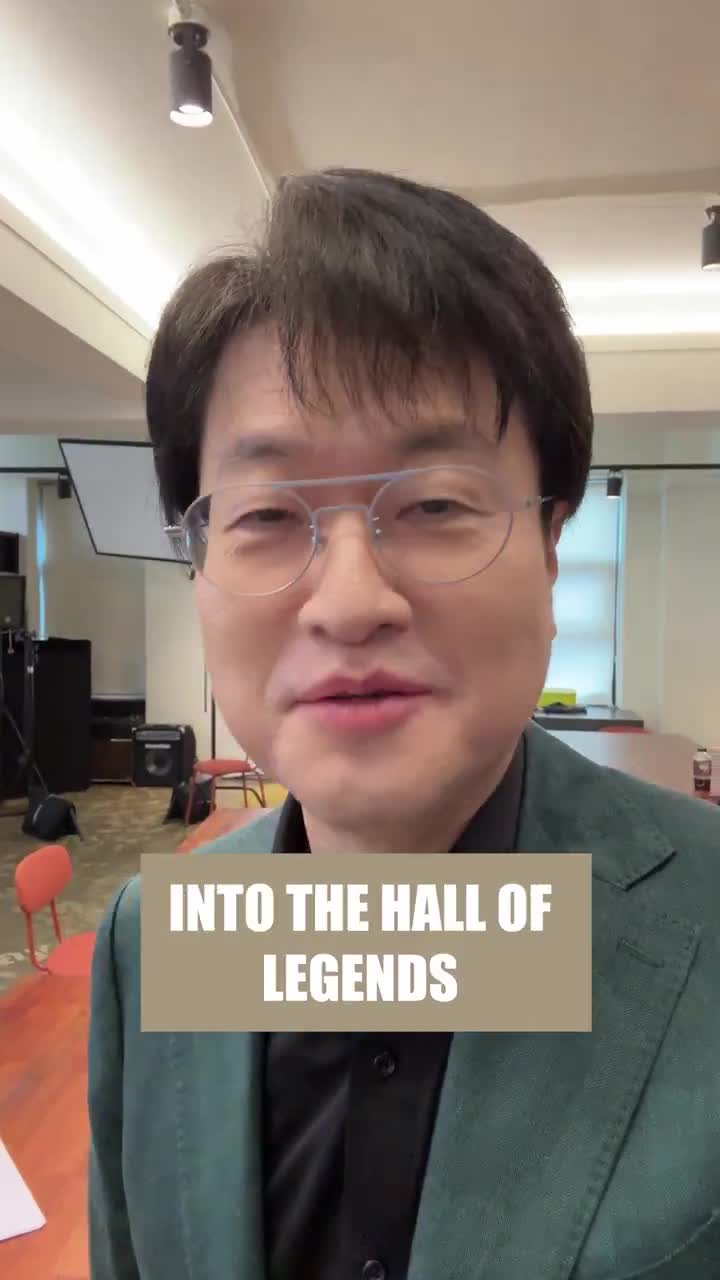Some heartfelt words… #HallOfLegends