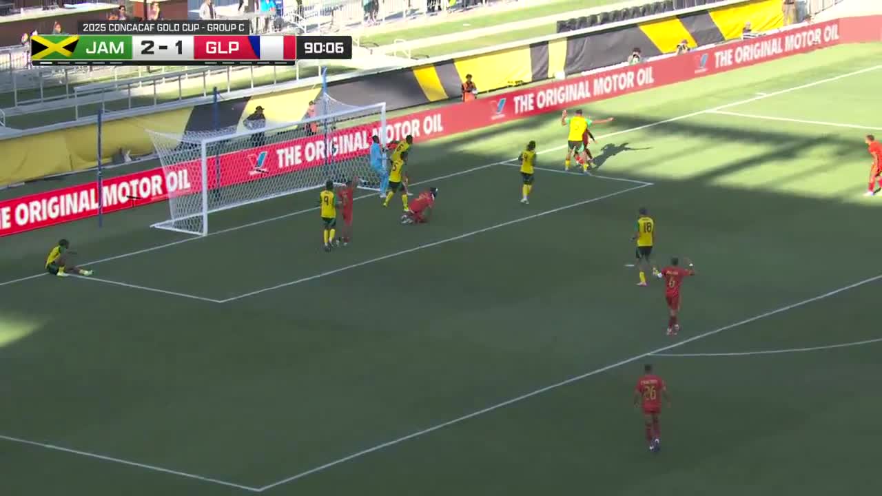 Andre Blake  great save against Guadalope