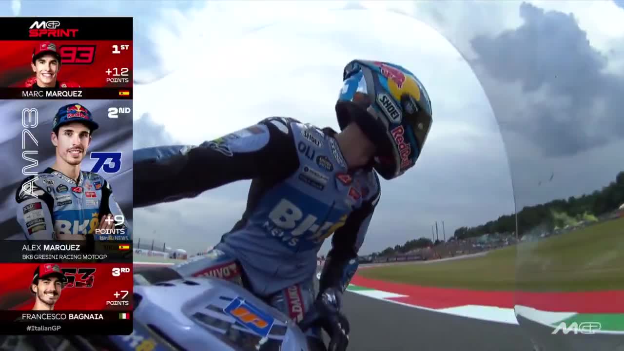 Put up a hell of a fight but still a great silver medal for @alexmarquez73
