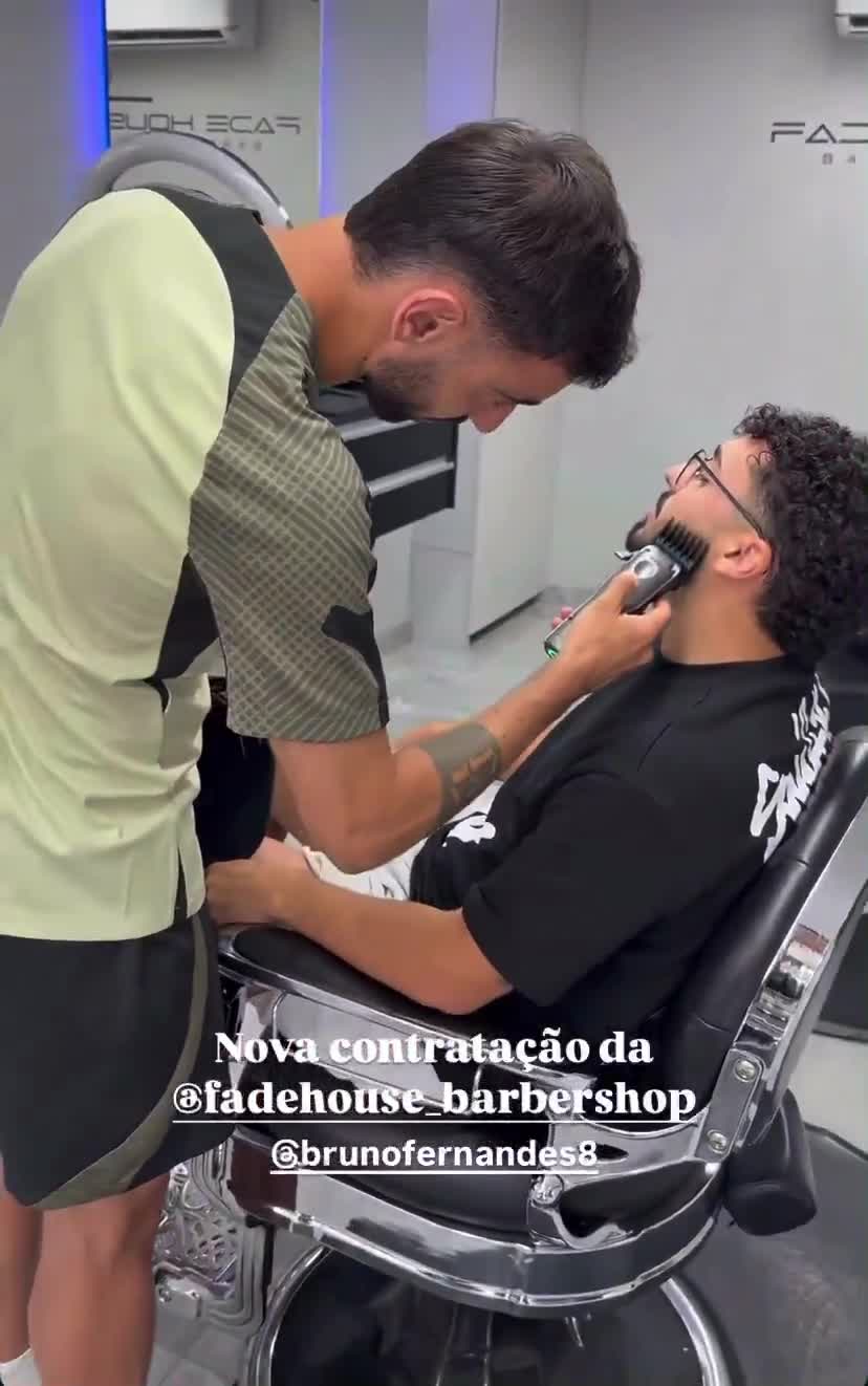 Bruno Fernandes has started a new job
