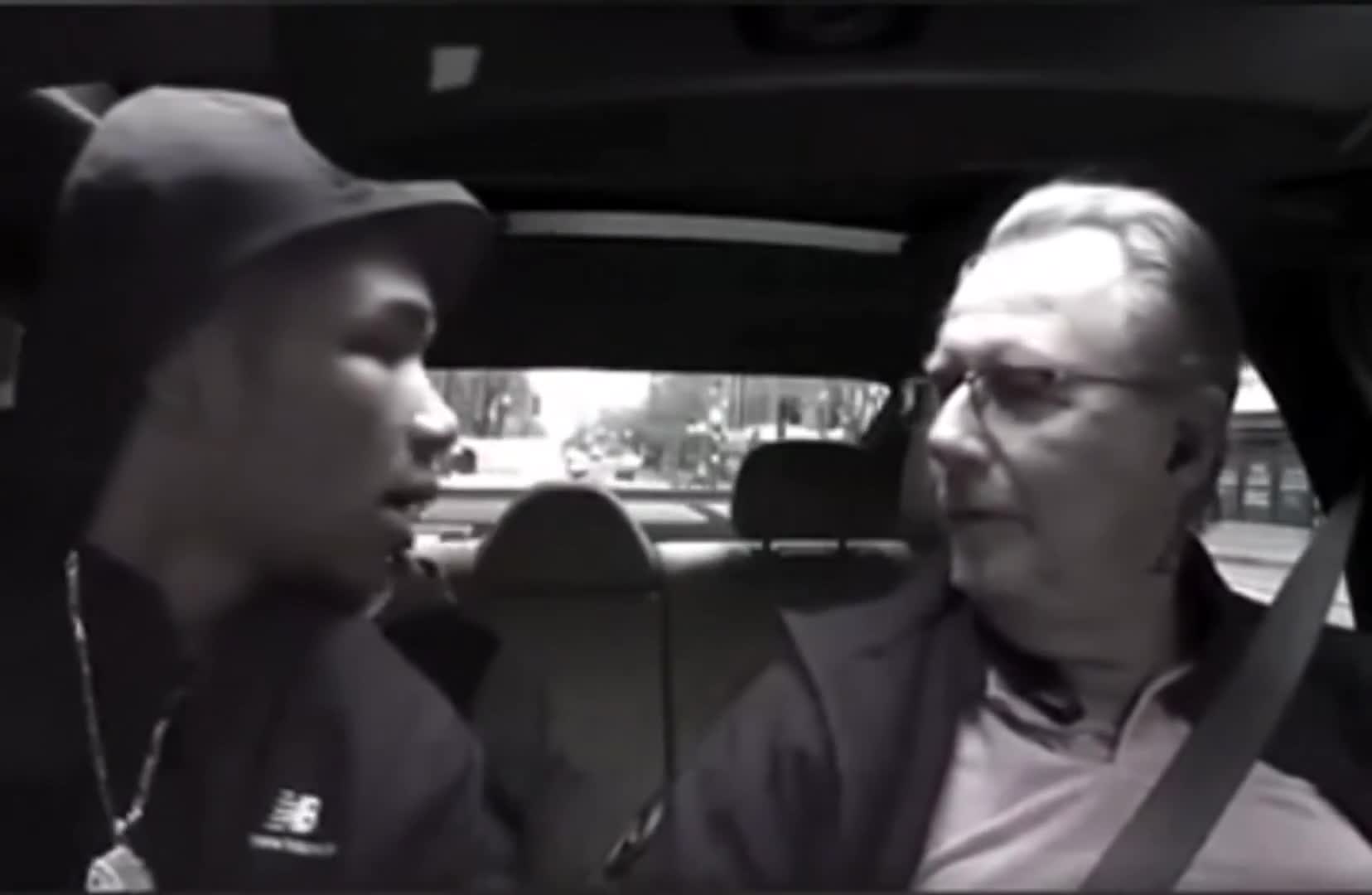 An Uber driver stood up to an armed assailant without hesitation.