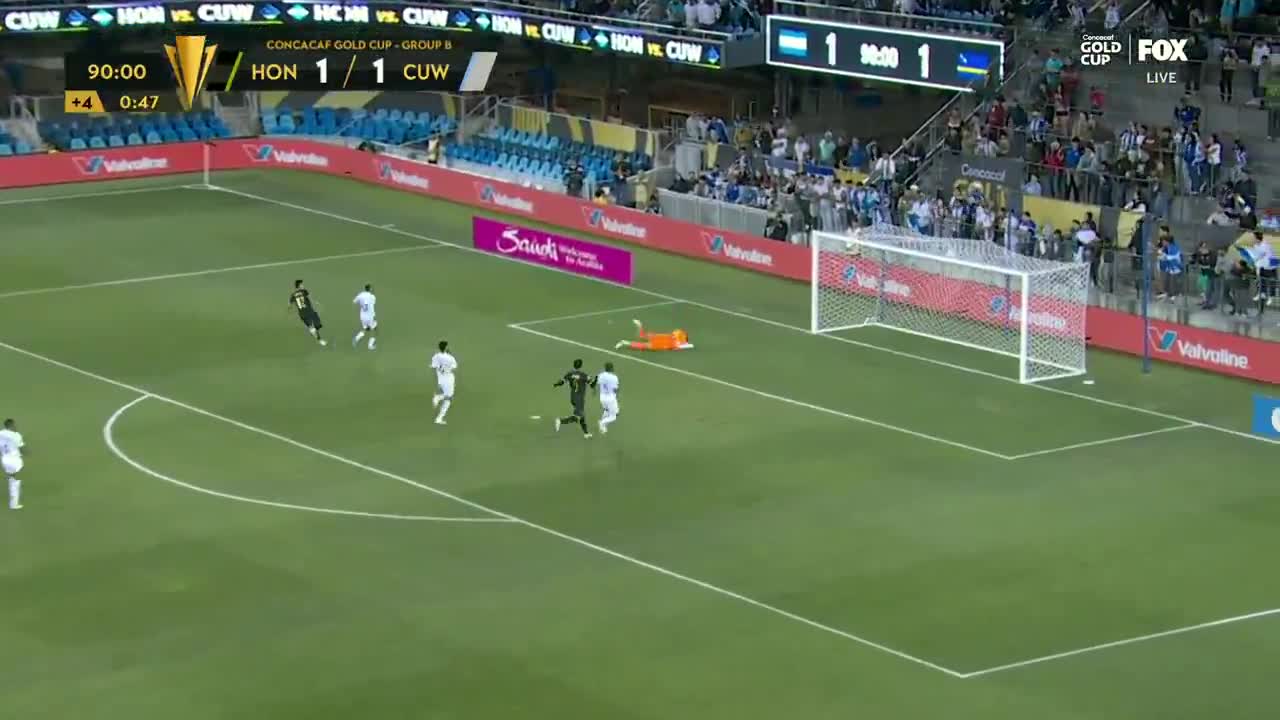 Honduras2 - 1Curacao