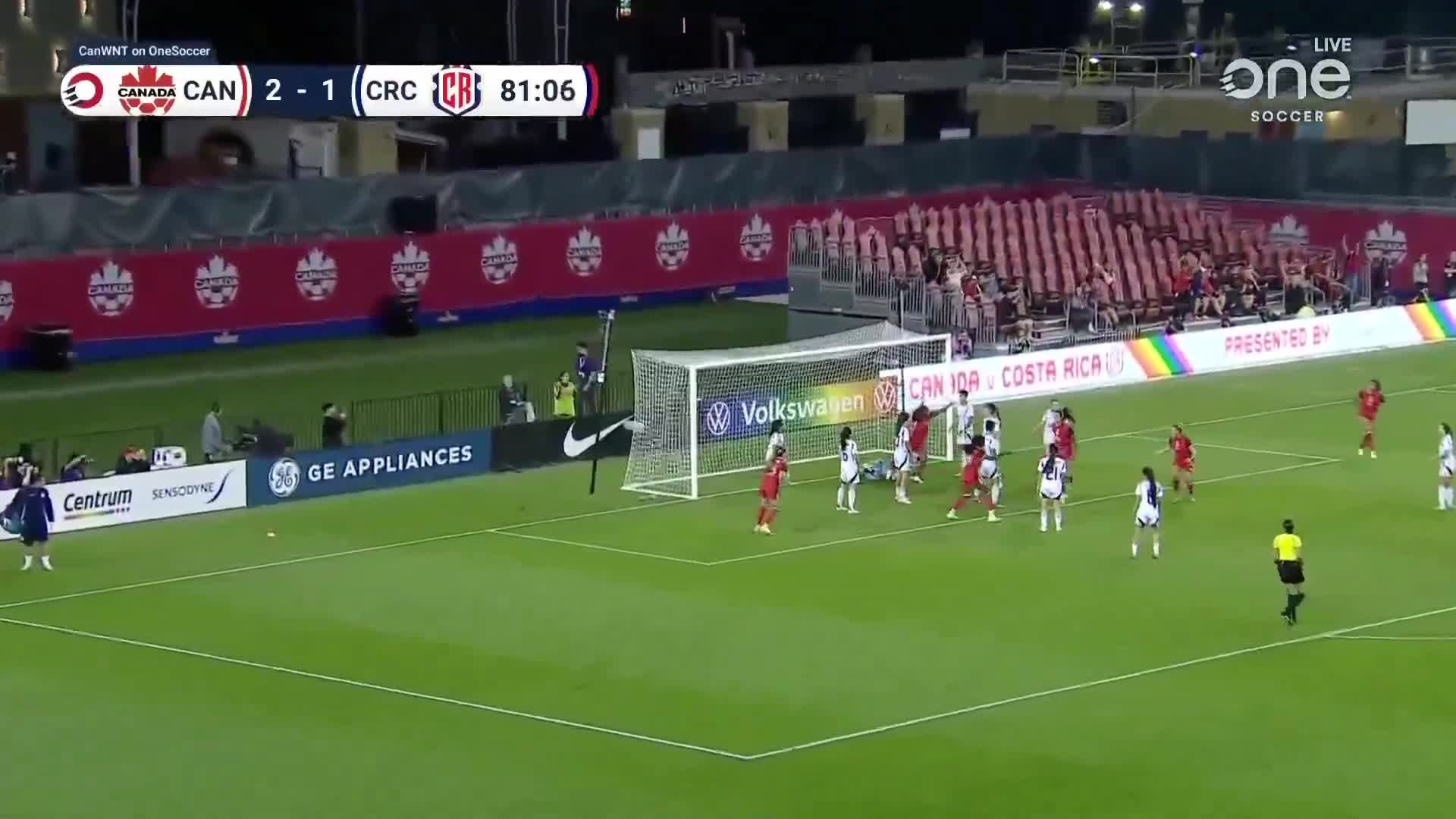 Canada W [3] - 1 Costa Rica W