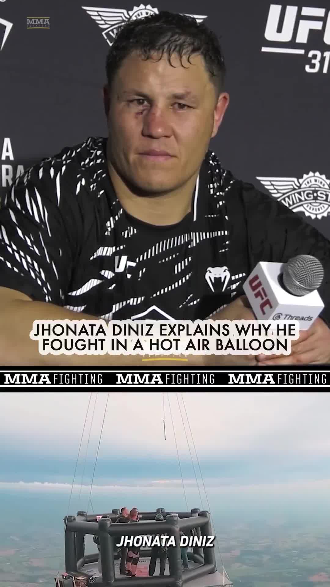 [SPOILER] Jhonata Diniz vs. Alvin Hines  Post-Match Interview