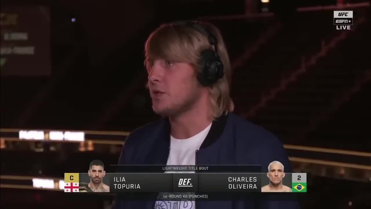 Paddy Pimblett says he HATES Ilia Topu...