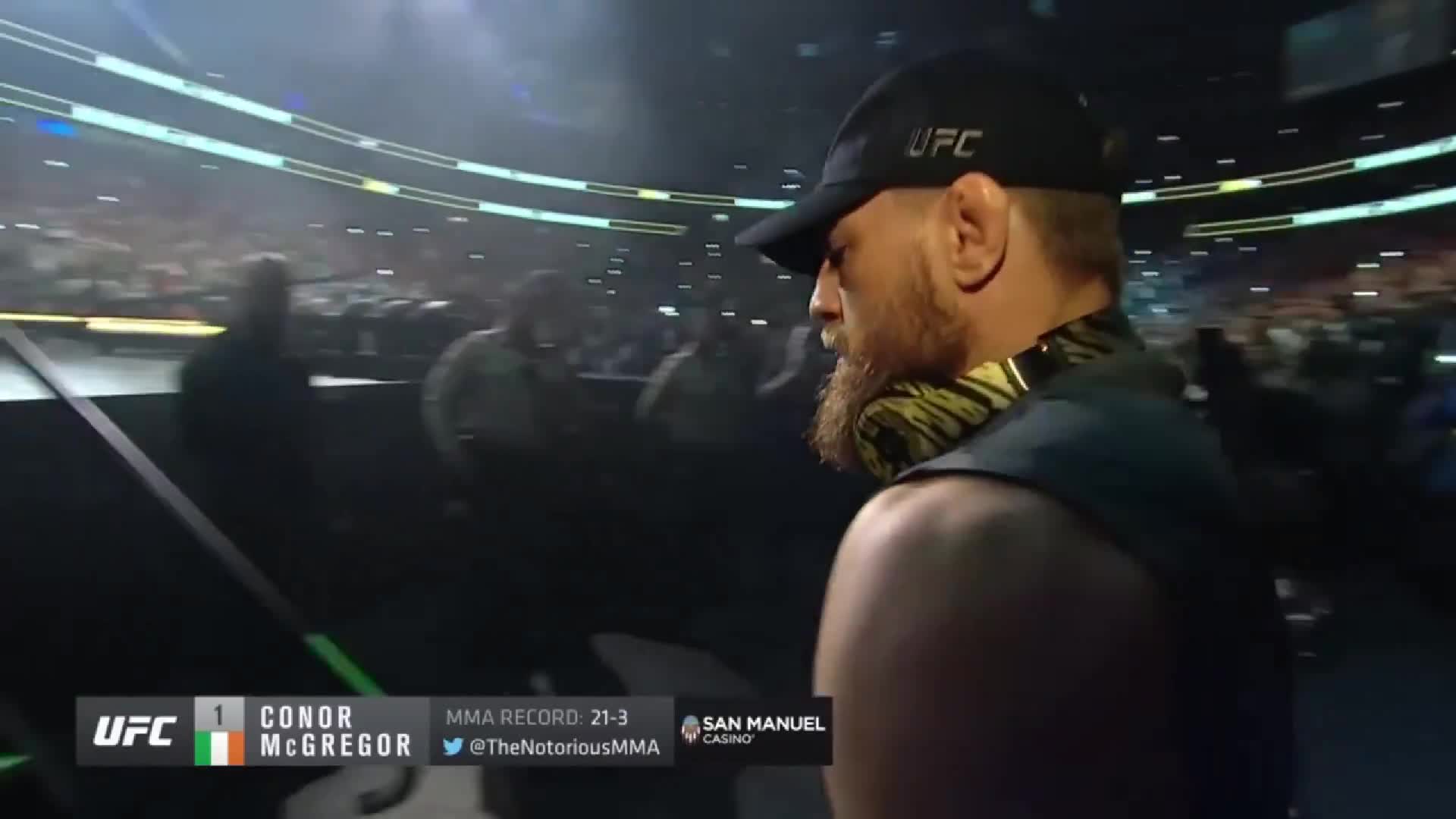 Conor McGregor had arenas packed to capacity just to watch him step on a scale