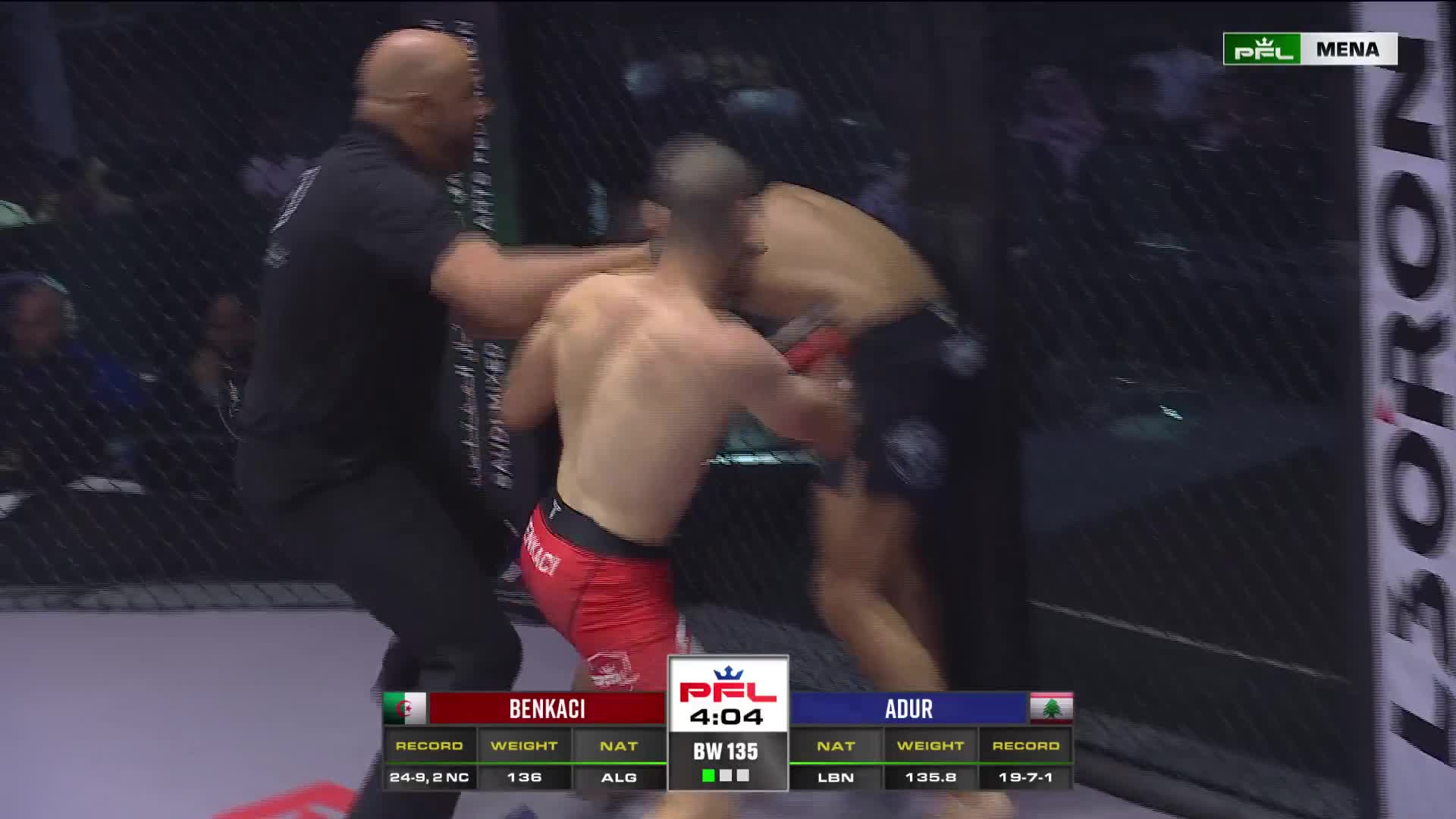 Moktar Benkaci vs. Marcel Adur