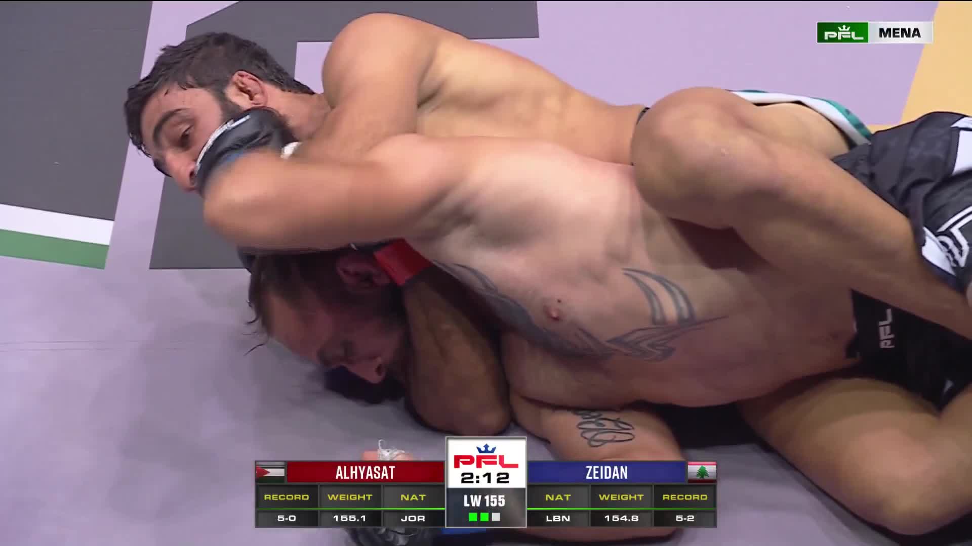 Abdelrahman Alhyasat vs. Anthony Zeidan