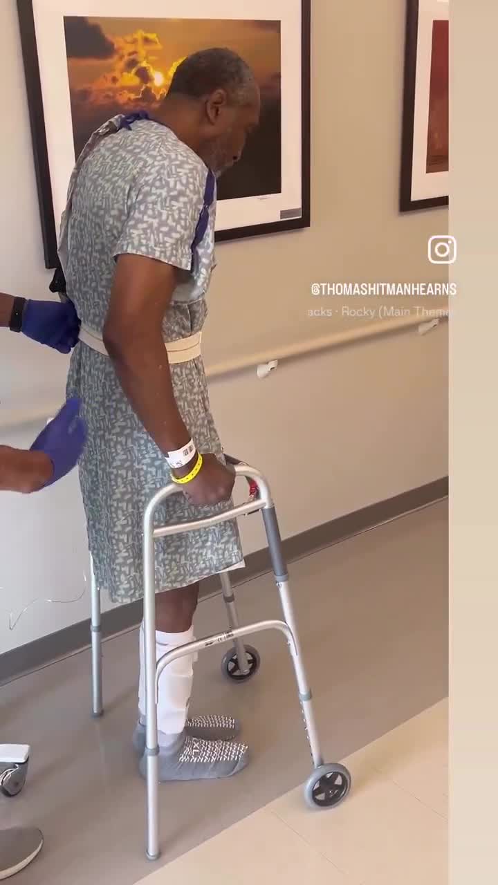 Boxing Legend Thomas “Hitman” Hearns underwent hip replacement surgery, but he is already on the comeback trail