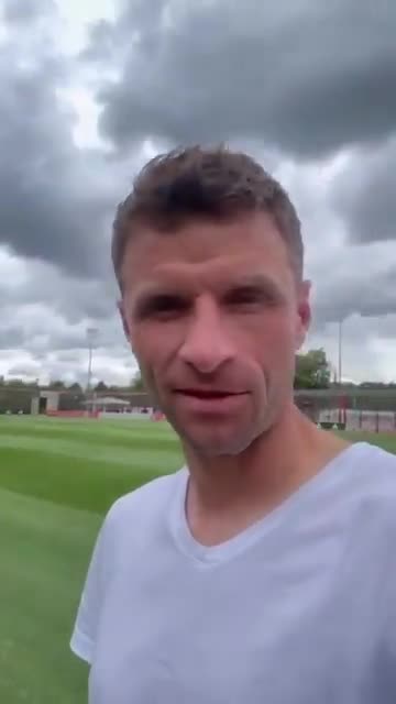 After 25 years at Bayern Munich, Thomas Müller says one last goodbye.